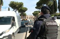 Autoridades italianas reforçam segurança em Roma durante a Páscoa