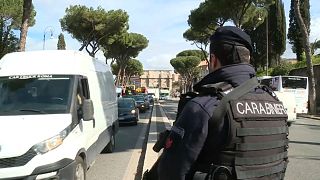 Autoridades italianas reforçam segurança em Roma durante a Páscoa