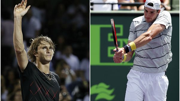 Finale ATP Miami: la freschezza di Zverev contro l'esperienza di Isner Finale ATP Miami: la freschezza di Zverev contro l'esperienza di Isner
