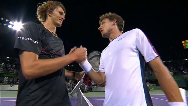 Tennis: Zverev beim ATP-Masters in Miami im Finale Tennis: Zverev beim ATP-Masters in Miami im Finale
