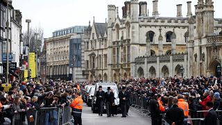 El 'particular' último adiós de Cambridge a Stephen Hawking