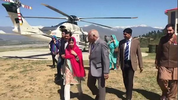 Malala returns home for first time since she was shot by Taliban in 2012 Malala returns home for first time since she was shot by Taliban in 2012