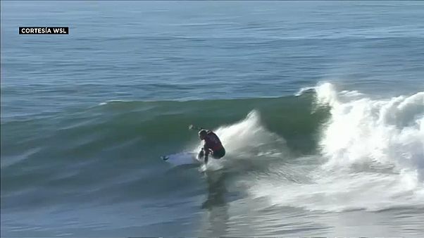 Fanning en la primera ronda de Bells Beach Fanning en la primera ronda de Bells Beach