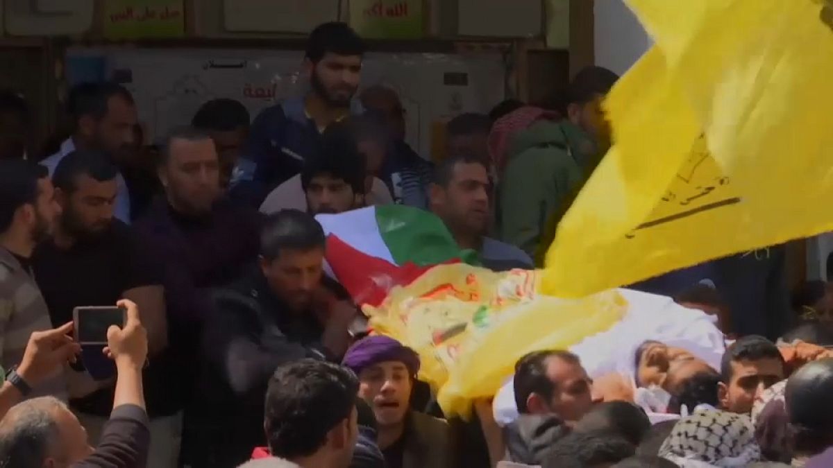 Funerales bajo máxima tensión en Gaza