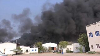 Jemen: Brand in Lagerhallen mit UN-Hilfsgütern