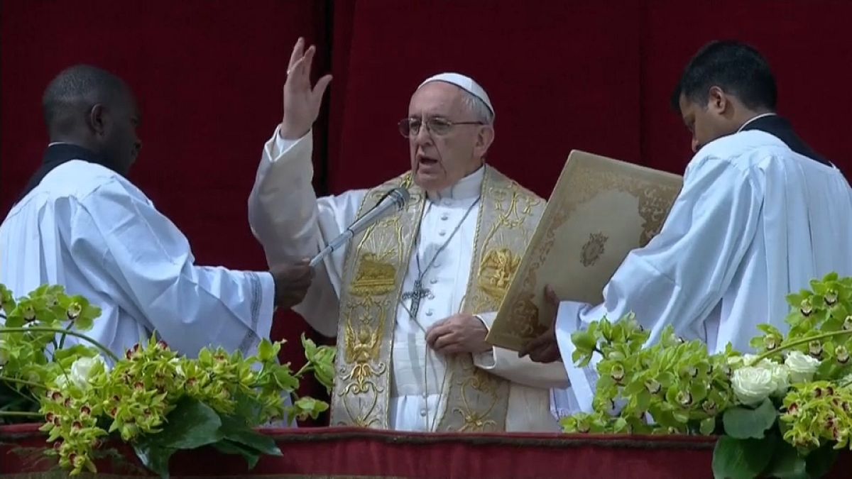 El papa Francisco pide el fin del "exterminio" en Siria 