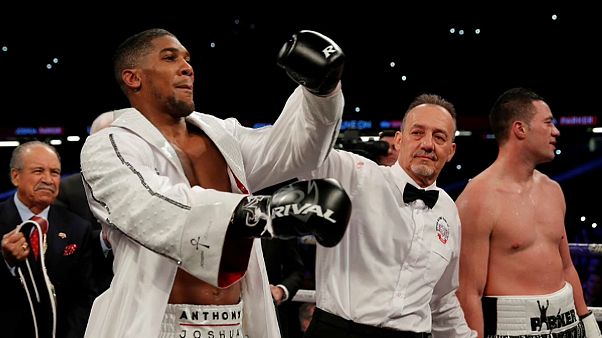 Boxen: Anthony Joshua ist Dreifach-Schwergewichts-Champion Boxen: Anthony Joshua ist Dreifach-Schwergewichts-Champion