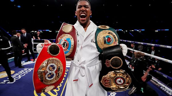 Anthony Joshua conquista 4° cinturão Anthony Joshua conquista 4° cinturão