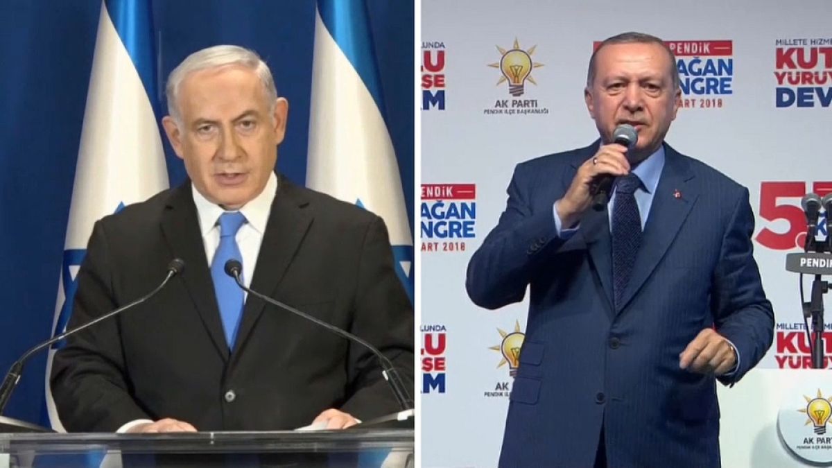 إردوغان يصف نتنياهو "بالإرهابي" بعد سقوط ضحايا غزة