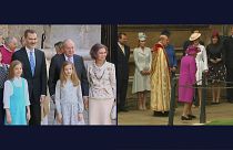 Ostergottesdienst mit den Royals
