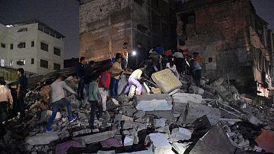 ریزش ساختمان یک هتل در هند جان ۱۰ نفر را گرفت