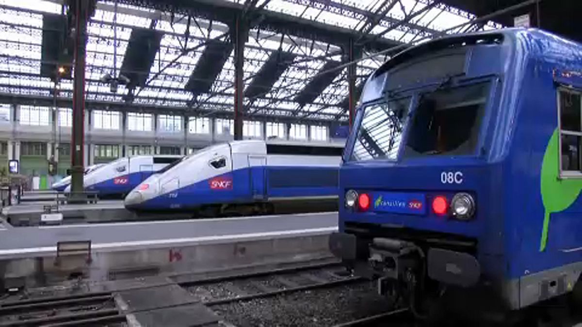 Három hónapos sztrájk kezdődik a francia vasúton