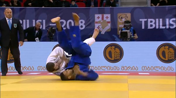Judo: Tiflis'te heyecan doruktaydı Judo: Tiflis'te heyecan doruktaydı