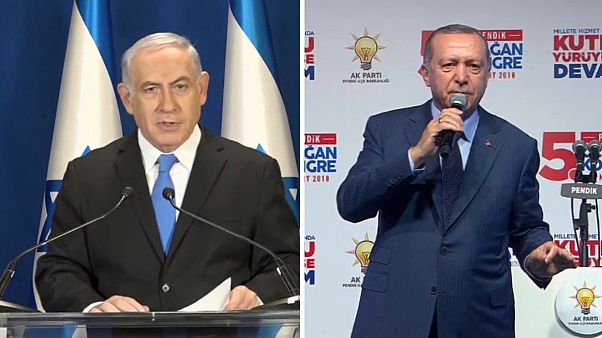 Erdoğan chama "Estado terrorista" a Israel, Netanyahu diz que é "piada de 1 de abril" Erdoğan chama "Estado terrorista" a Israel, Netanyahu diz que é "piada de 1 de abril"