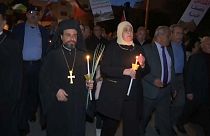 Katolik Kilisesi İsrail'in protesto edildiği eylemlerde ön safta