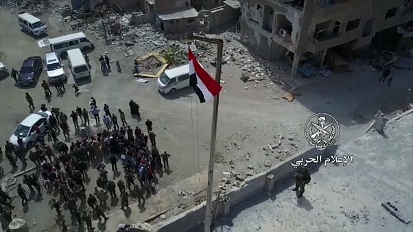 Ost-Ghouta unter Assads Kontrolle Ost-Ghouta unter Assads Kontrolle