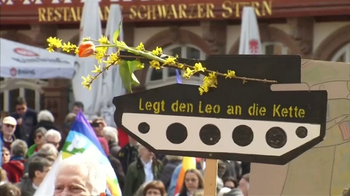 Ostermärsche 2018: Zehntausende demonstrieren