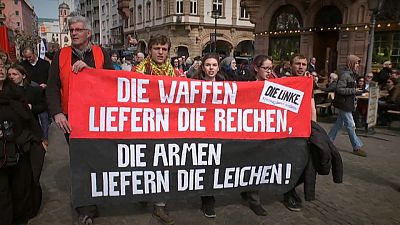 Marcha por la paz en Alemania