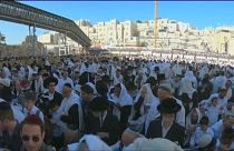 Mass Priestly Blessing held at Jerusalem's Western Wall