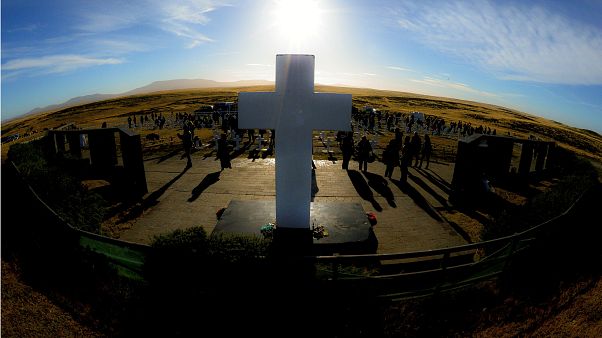 A falklandi háborúra emlékeztek Argentínában A falklandi háborúra emlékeztek Argentínában