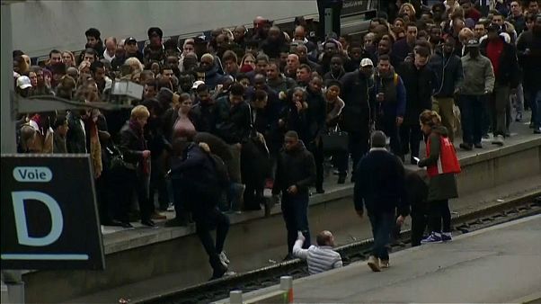 Eisenbahner-Streik: Chaos in Frankreich Eisenbahner-Streik: Chaos in Frankreich