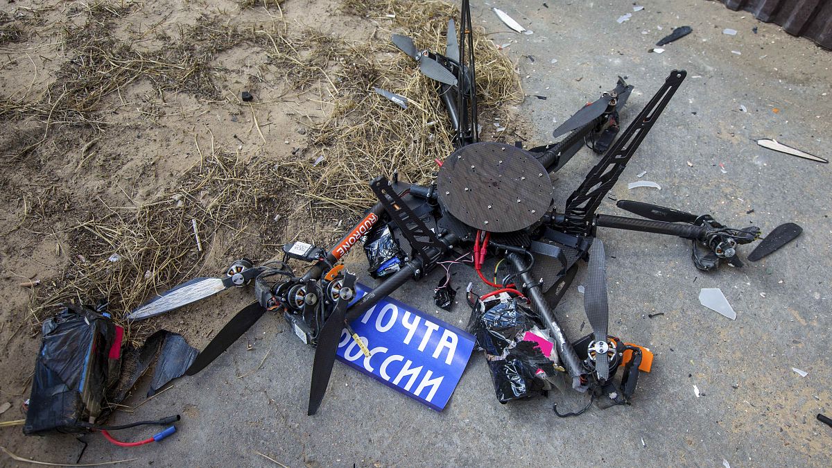 Russian postal drone spectacularly crashes on inaugural flight