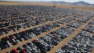Le foto del cimitero di auto Volkswagen negli Stati Uniti