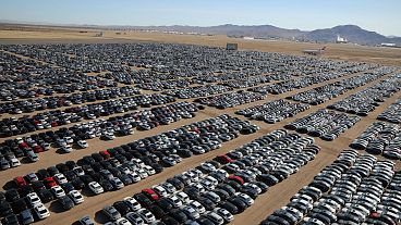 Volkswagen 'graveyard' packs thousands of diesel cars