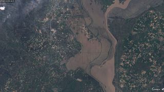  Έβρος: Οι πλημμύρες από τον δορυφόρο