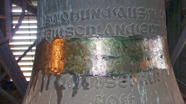 Nazi inscription secretly removed from controversial church bell in Germany Nazi inscription secretly removed from controversial church bell in Germany