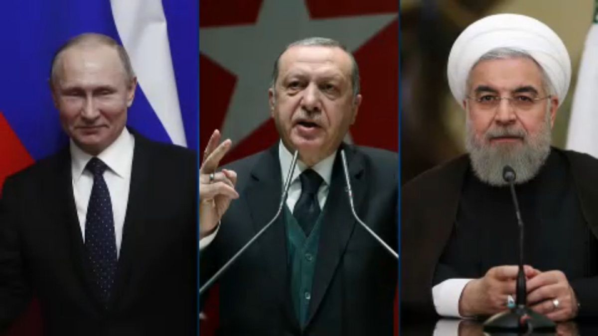 Putin, Erdogan e Rohani