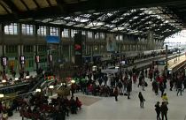 Gare de Lyon in Paris on Tuesday morning