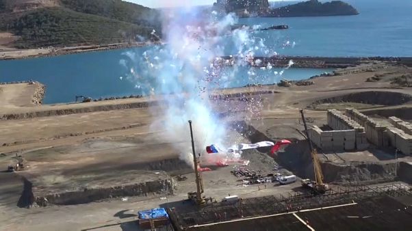 Baubeginn des Akkuyu-Atomkraftwerks in Mersin Baubeginn des Akkuyu-Atomkraftwerks in Mersin