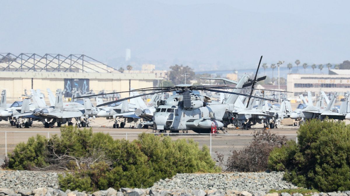 ABD'de askeri helikopter düştü 