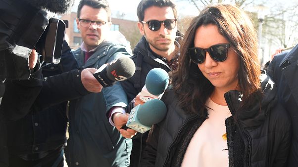 مارسيلا توبور، زوجة رئيس كتالونيا السابق كارلس بودجمونت في ألمانيا مارسيلا توبور، زوجة رئيس كتالونيا السابق كارلس بودجمونت في ألمانيا