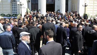 Κηδεία Στέλιου Σκλαβενίτη: Ήταν όλοι εκεί