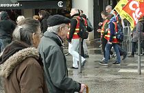 Millones de afectados por la huelga de trenes en Francia