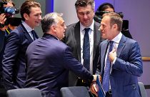 Viktor Orban e Donald Tusk