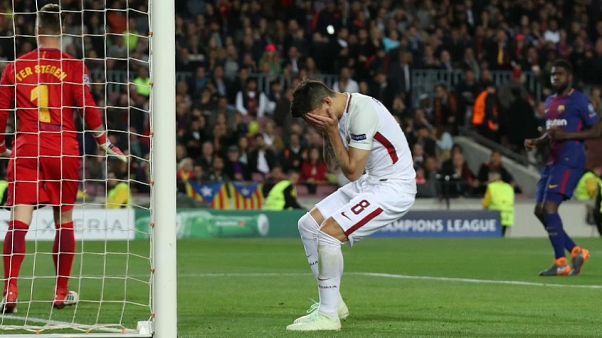 Quarti di Champions cade la Roma Quarti di Champions cade la Roma