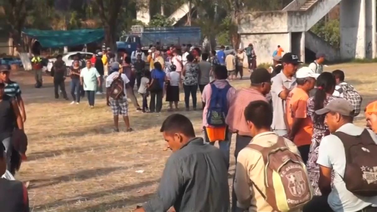 La caravana de migrantes terminará su recorrido en Ciudad de México