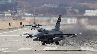 F-16 ВВС США в Южной Корее