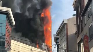 Κωνσταντινούπολη: Φωτιά σε νοσοκομείο