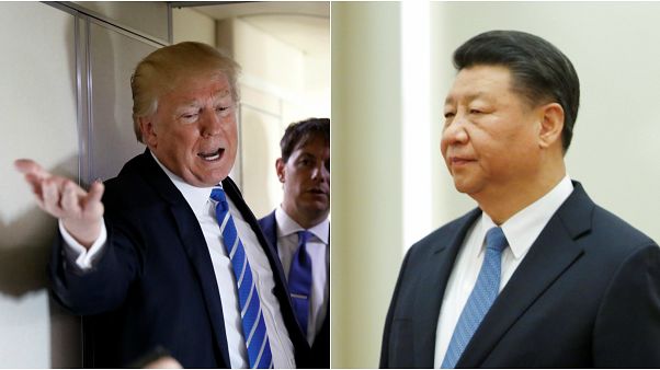 Il presidente USA Donald Trump e quello cinese Xi Jinping Il presidente USA Donald Trump e quello cinese Xi Jinping