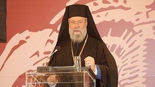 Ο Αρχιεπίσκοπος Κύπρου Χρυσόστομος