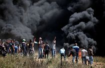 İsrail askerlerinden Gazze'deki göstericilere ateş