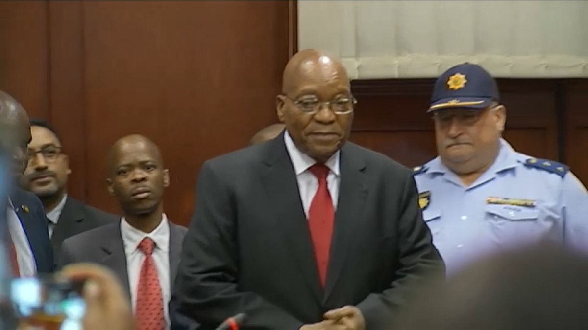 Corruption charges case against former President of South Africa Jacob Zuma adjourned til 8 June