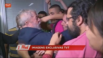 İşçi Partililer Lula'ya destek için sokağa çıktı