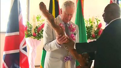 Визит принца Чарльза в Вануату