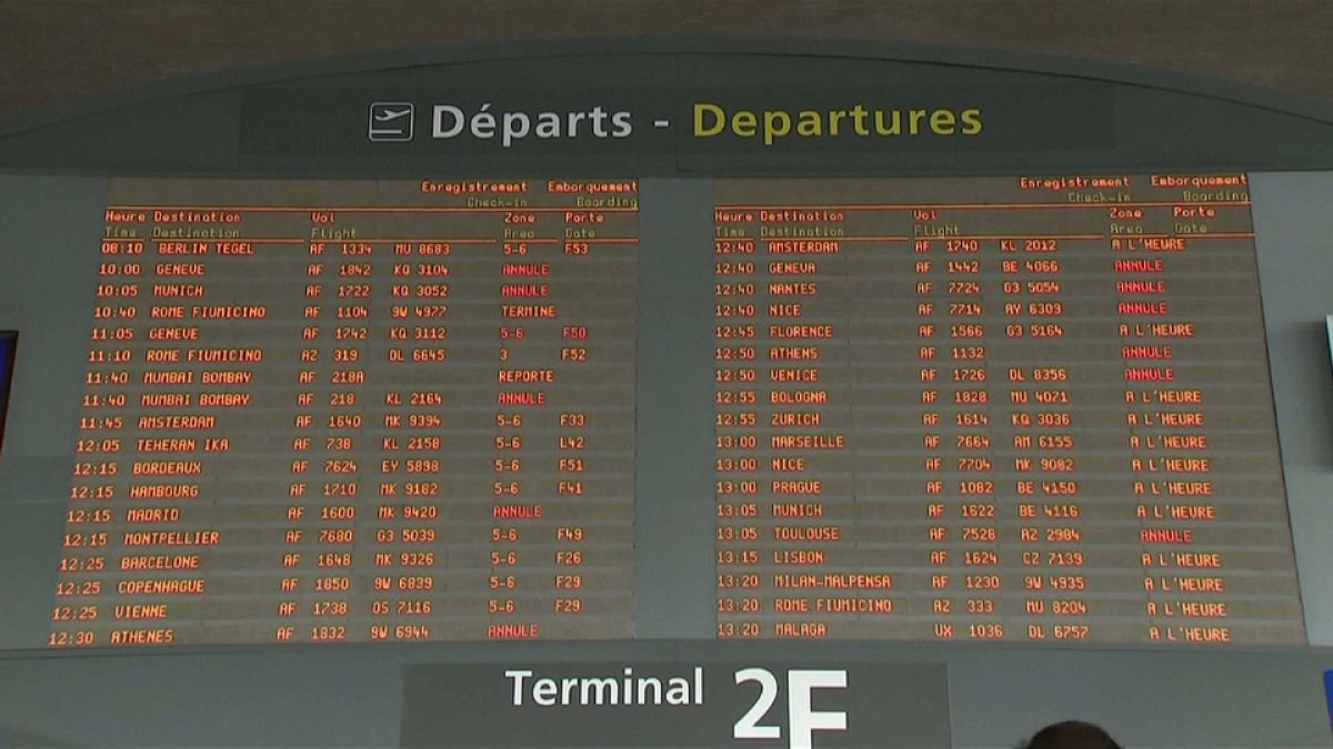 Sciopero Air France, cancellati il 30% dei voli