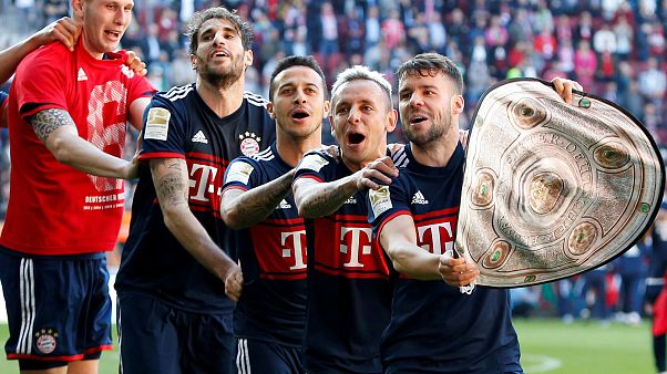 Bayern Münih'ten şampiyonluk rekoru Bayern Münih'ten şampiyonluk rekoru